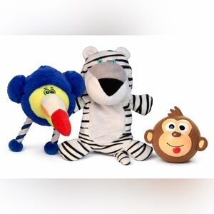 Jungle Themed Dog Toy Bundle- Pampered Pet Box